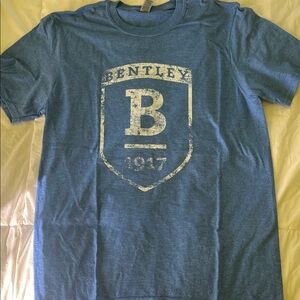 Bentley University Gildan Softstyle Blue T-Shirt Unisex
